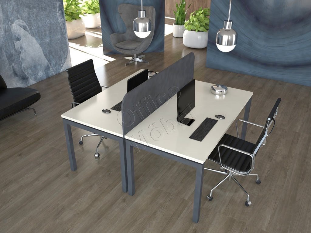 2er Arbeitsgruppe Design Light - Office Möbel