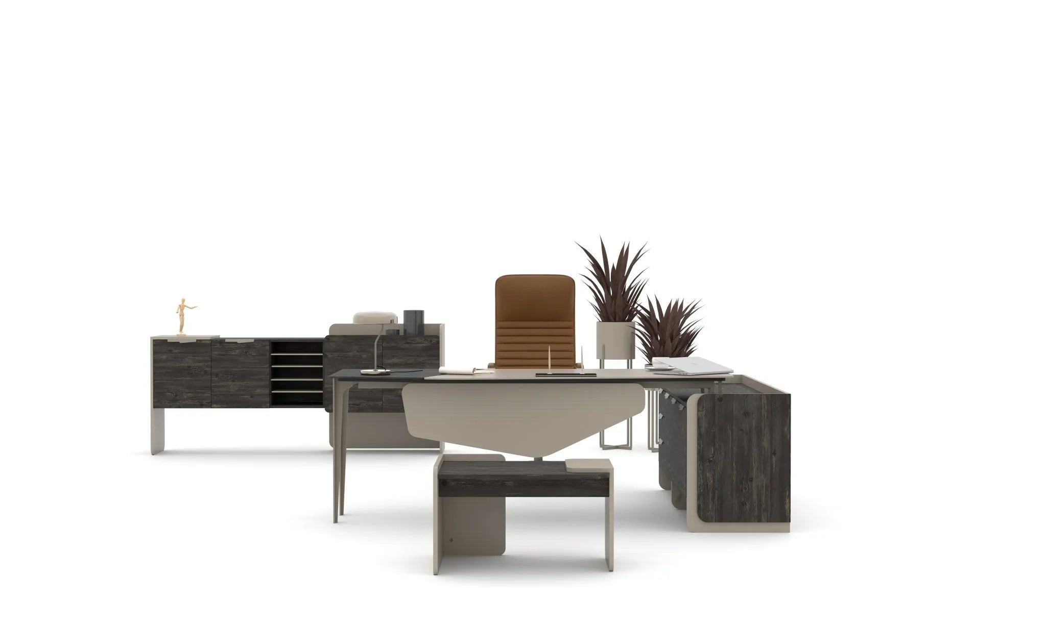 Büromöbel Set Corte 3–Teilig - Office Möbel