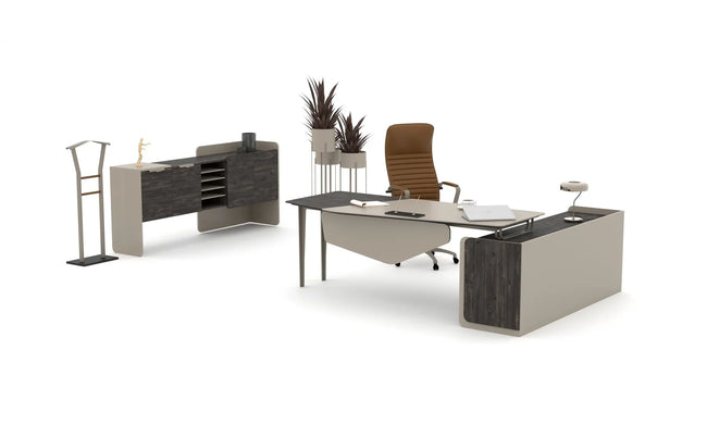 Büromöbel Set Corte 3–Teilig - Office Möbel