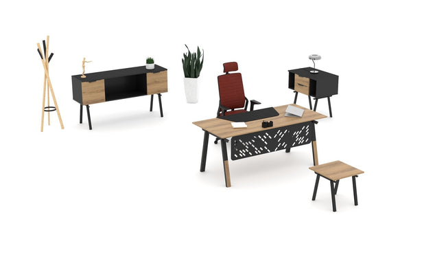 Büromöbel Set Hexa 4 - teilig - Office Möbel