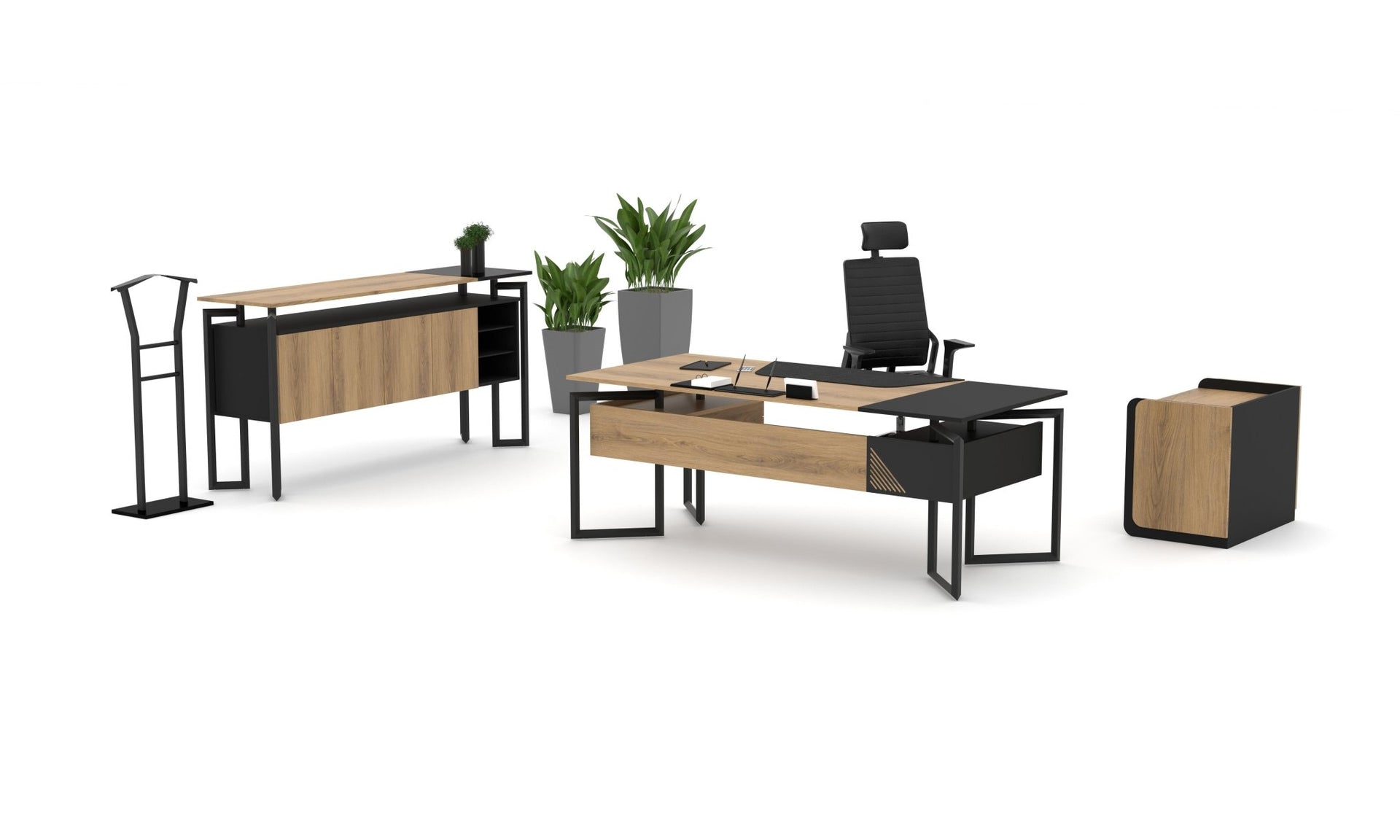 Büromöbel Set Lex 4–Teilig - Office Möbel