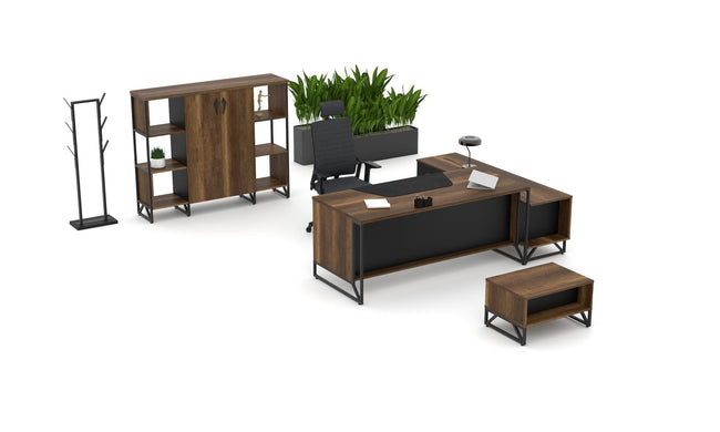 Büromöbel Set Luban 4 - teilig - Office Möbel