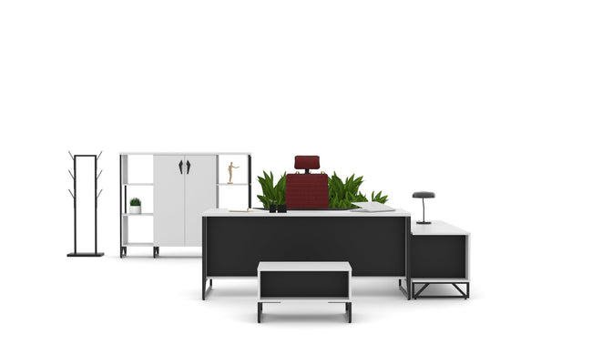 Büromöbel Set Luban 4 - teilig - Office Möbel