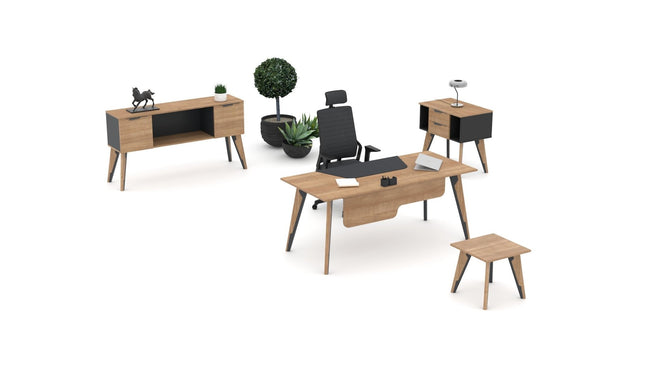 Büromöbel Set Solo 4 - teilig - Office Möbel