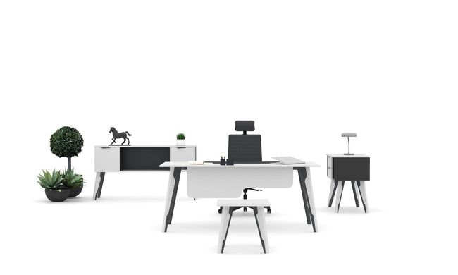 Büromöbel Set Solo 4 - teilig - Office Möbel