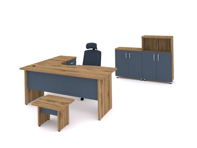 Büromöbel Set Zeus light 4 - teilig - Office Möbel