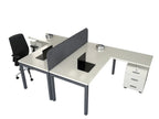 Doopelschreibtisch Design Light für 2 Personen - Office Möbel