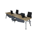 Doopelschreibtisch Side by Side für 2 Personen - Office Möbel