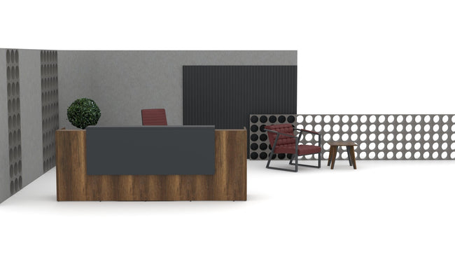 Empfangstheke Block - Office Möbel