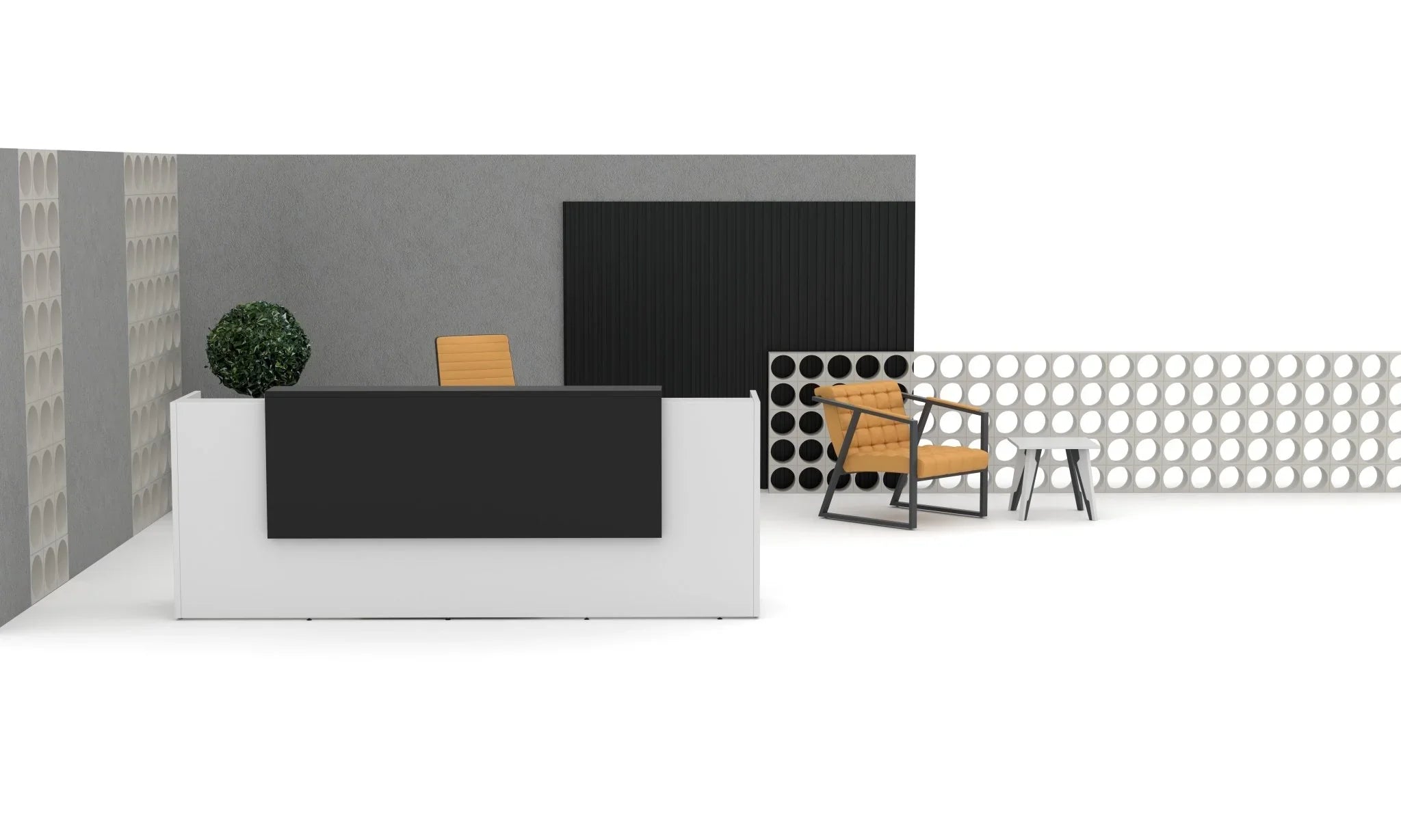 Empfangstheke Block - Office Möbel